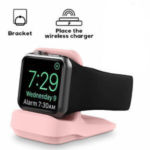 Pink Apple Watch Charger Stand